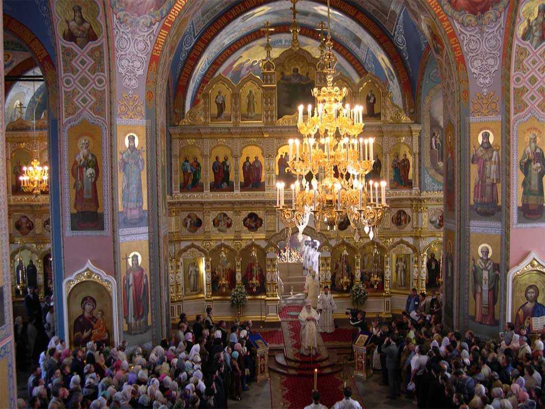 Иконостас Спасо-Преображенского собора Валаам