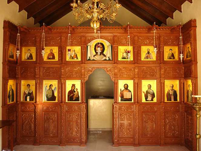 Резной иконостас, Кипр